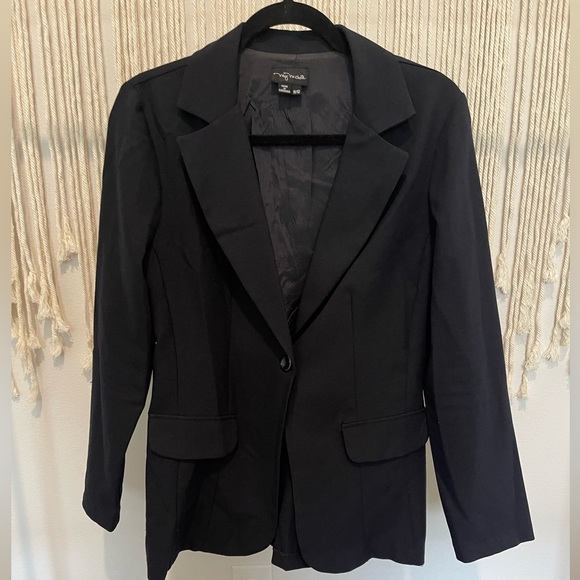 My Michelle Jackets & Blazers - My Michelle Midnight Blue Thin Suit Jacket Size 11/12